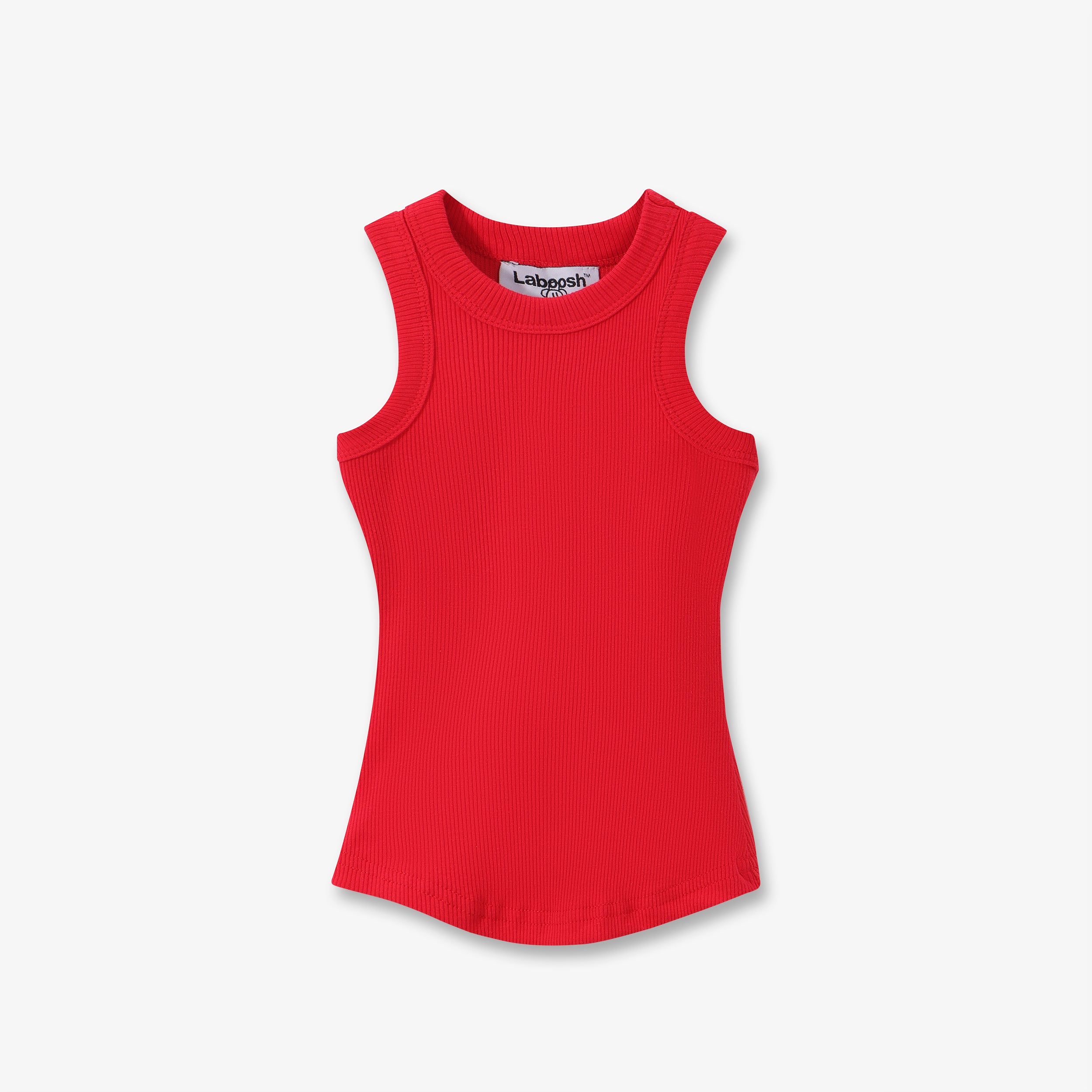 ESSENTIAL COTTON RIBBED TANK TOP