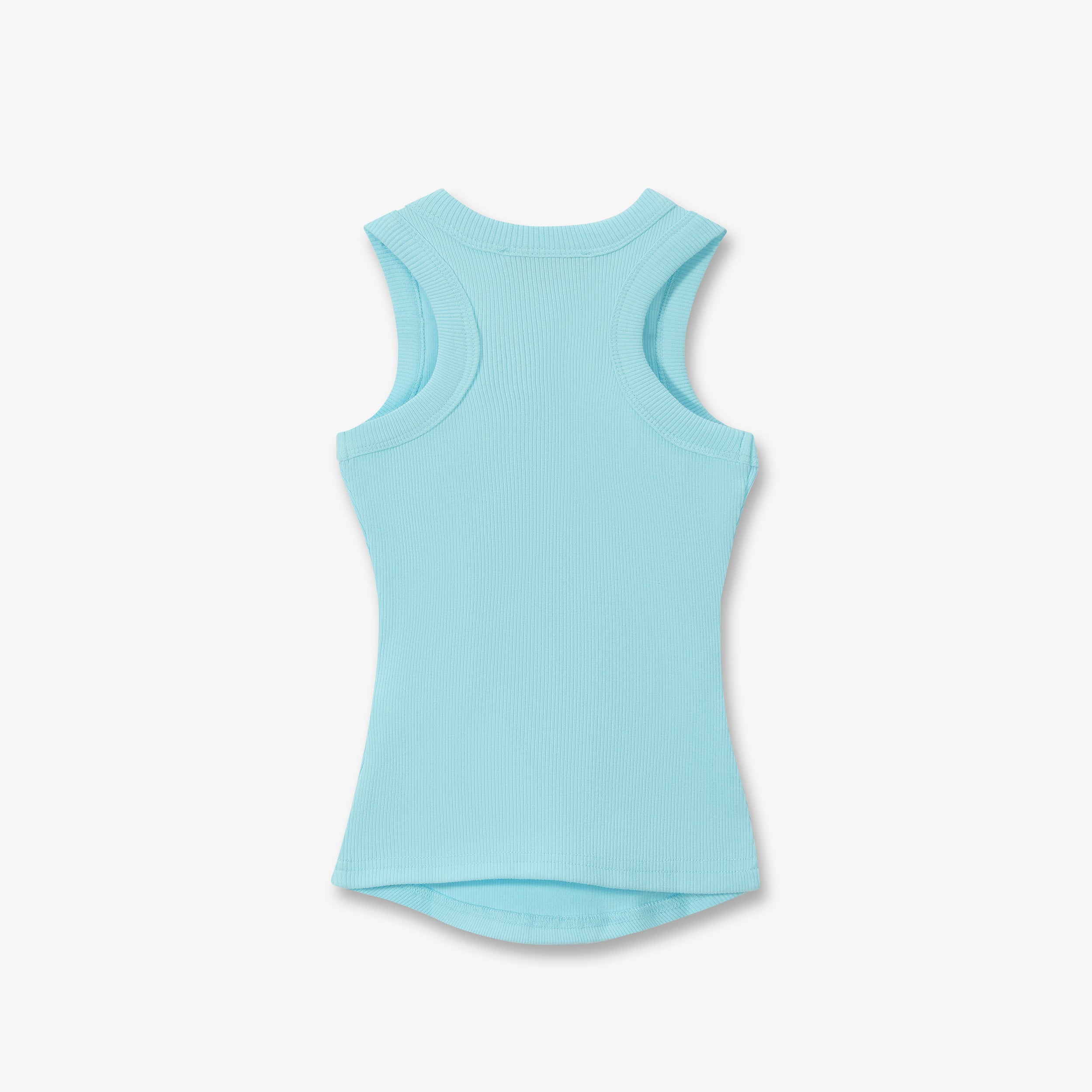SPORTY COTTON RIBBED TANK TOP