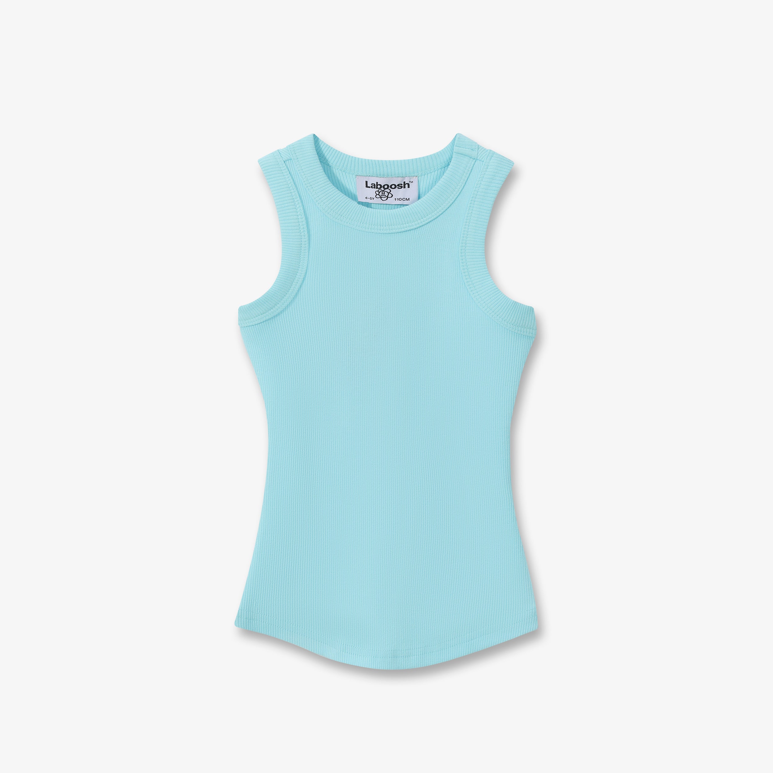 SPORTY COTTON RIBBED TANK TOP