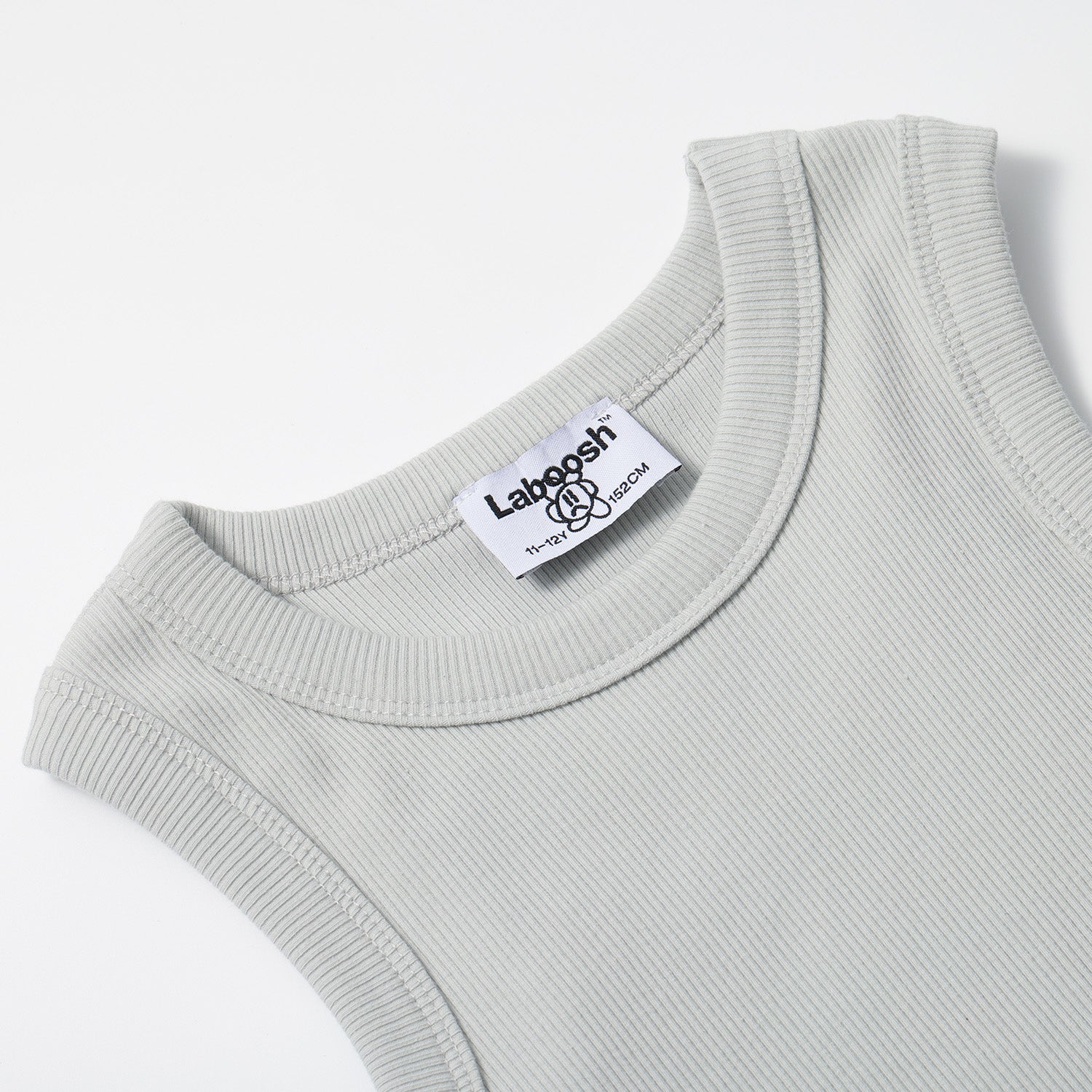 SPORTY COTTON RIBBED TANK TOP