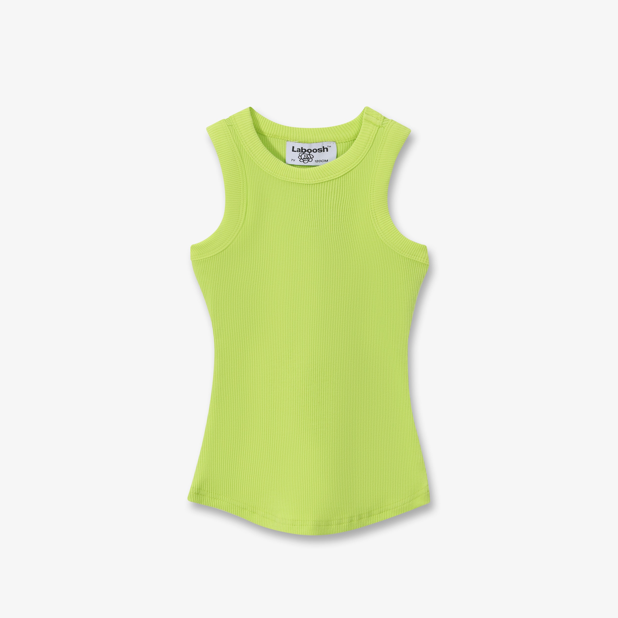 SPORTY COTTON RIBBED TANK TOP
