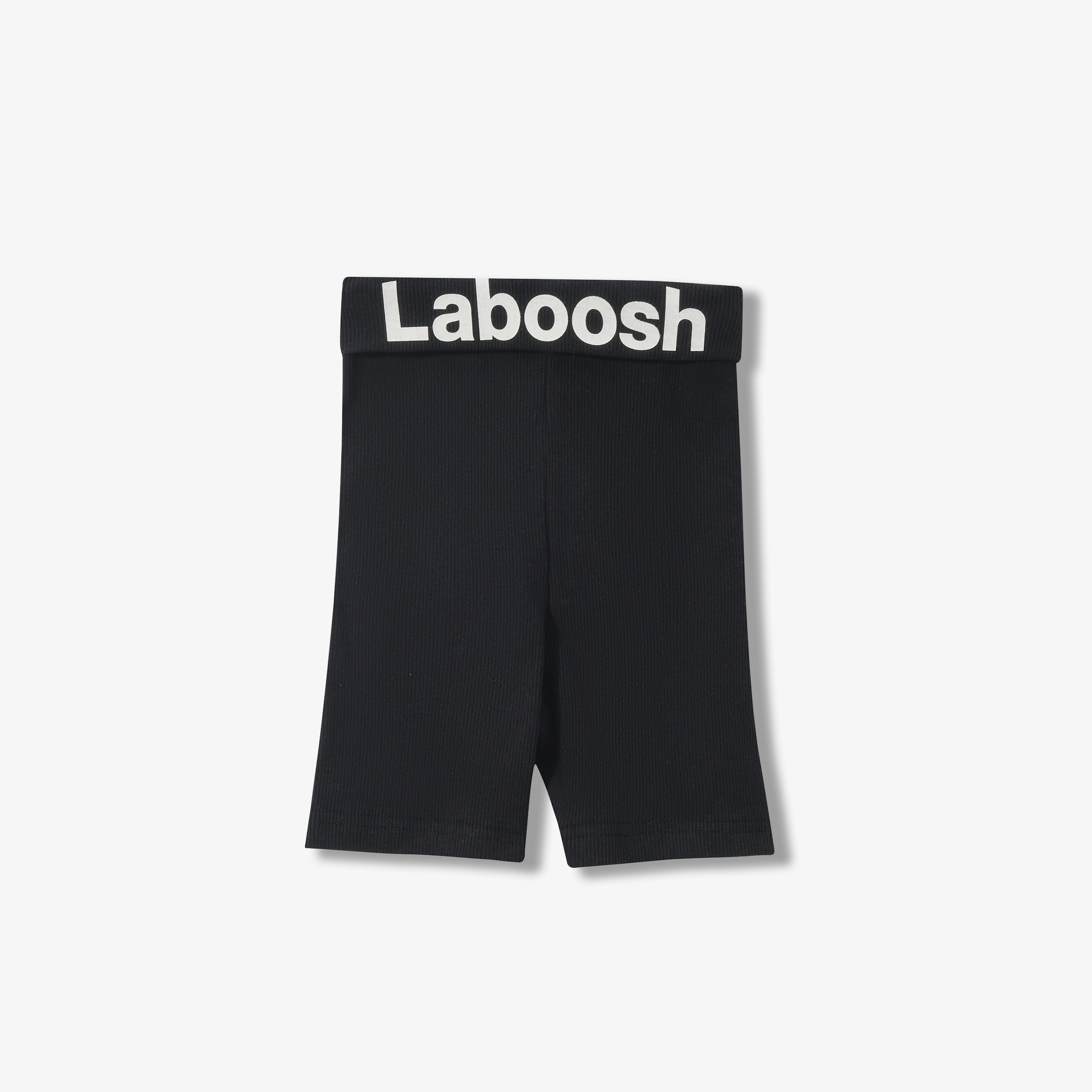 SPORTY COTTON RIB SHORT LEGGINGS
