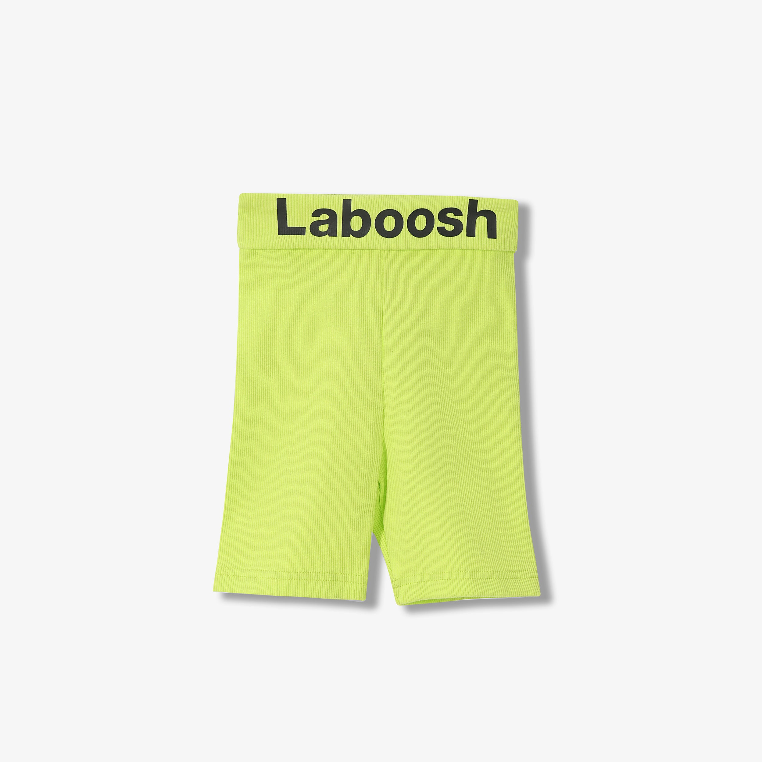 SPORTY COTTON RIB SHORT LEGGINGS