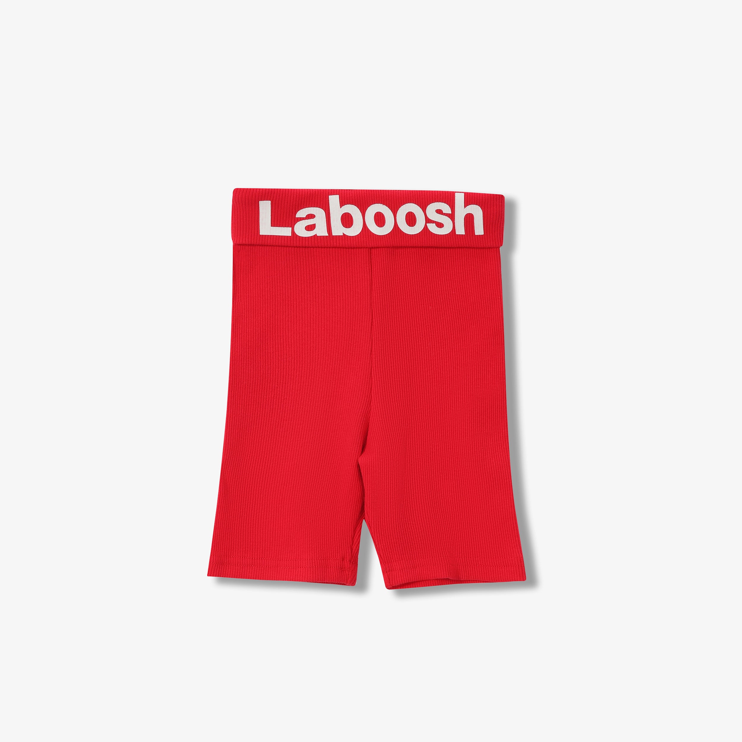SPORTY COTTON RIB SHORT LEGGINGS
