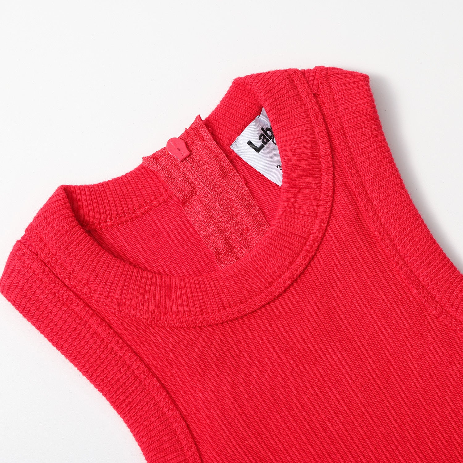 SPORTY COTTON RIBBED ONESIE LONG