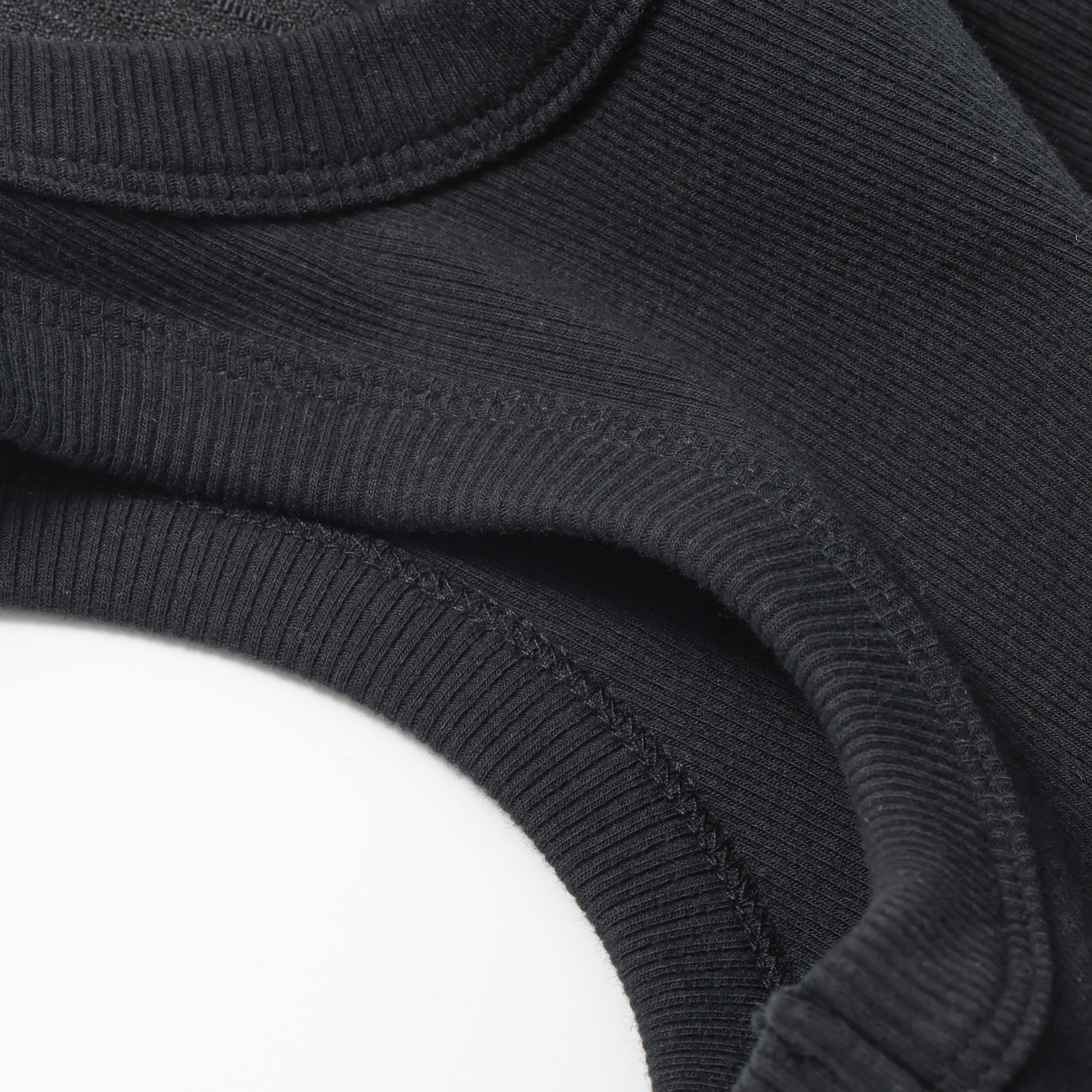 SPORTY COTTON RIBBED ROMPER SHORT