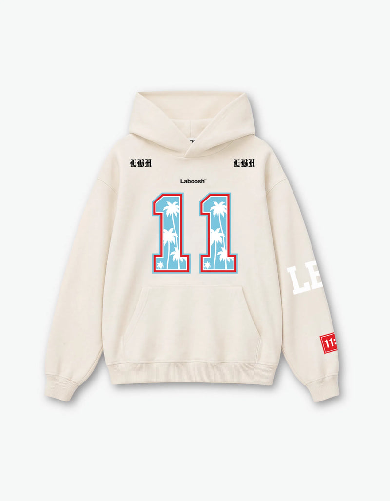 11:11 Palm Hoodie, Coconut Milk