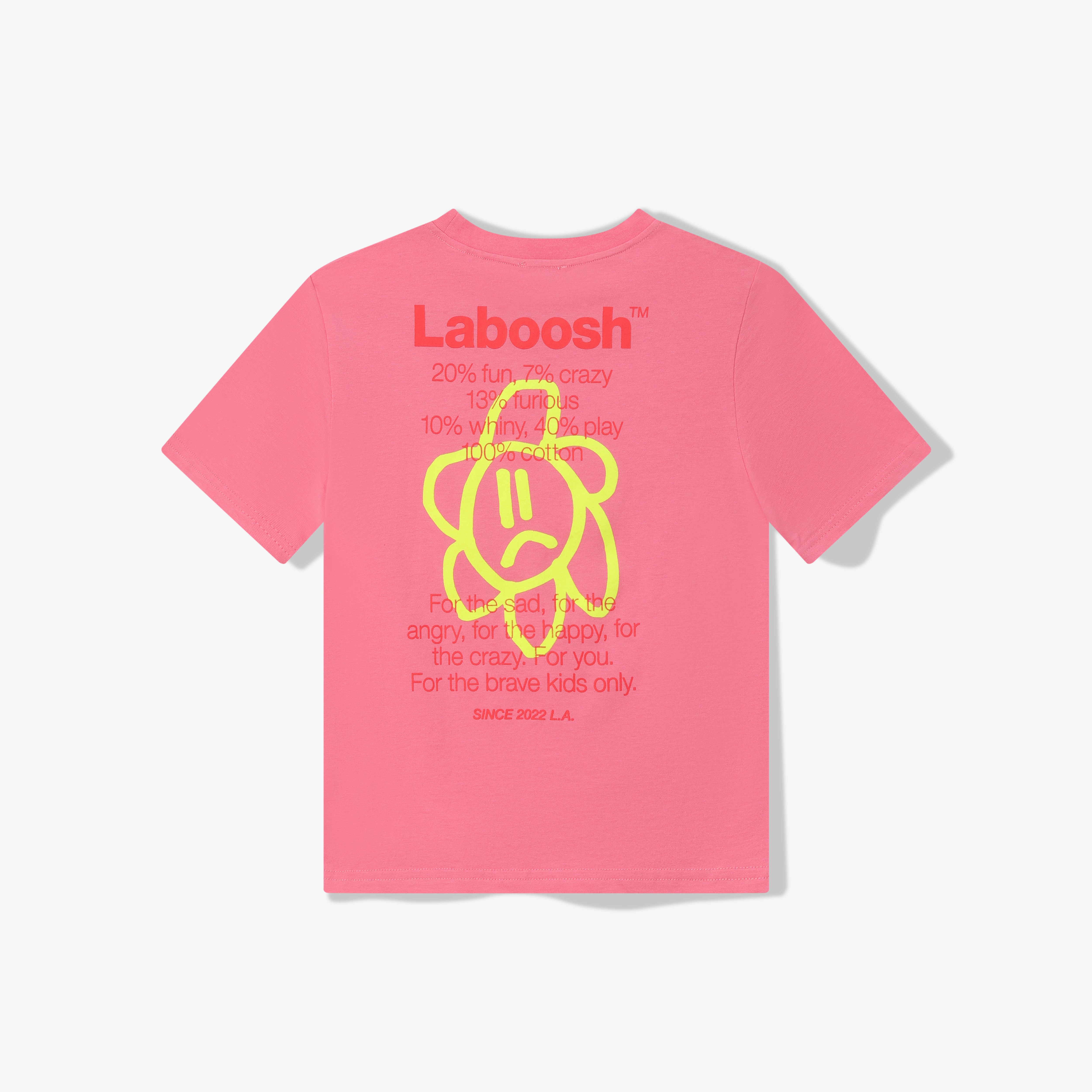 "GLOOMY" OVERSIZED COTTON T-SHIRT BOYS