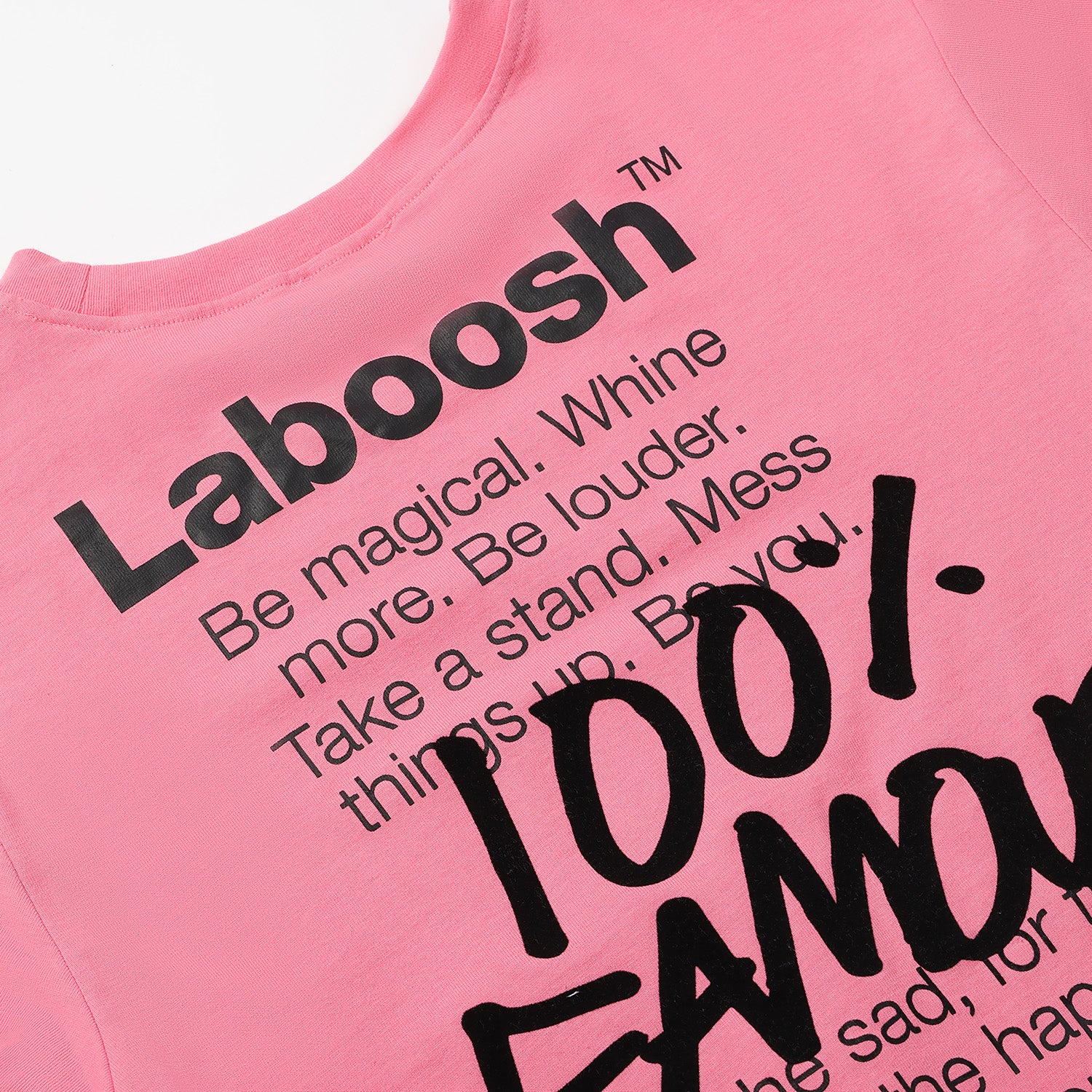 تيشيرت "مشهور 100%".