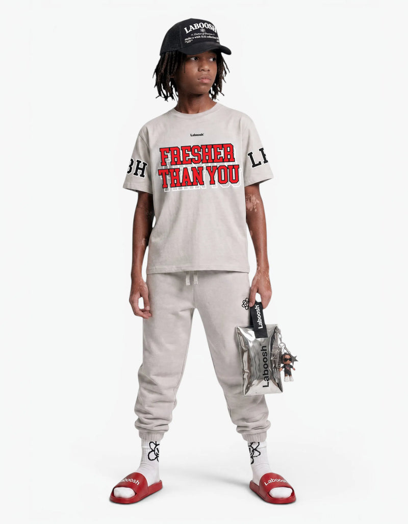 11:11 Fresher Than You Tee, Grey — alt view