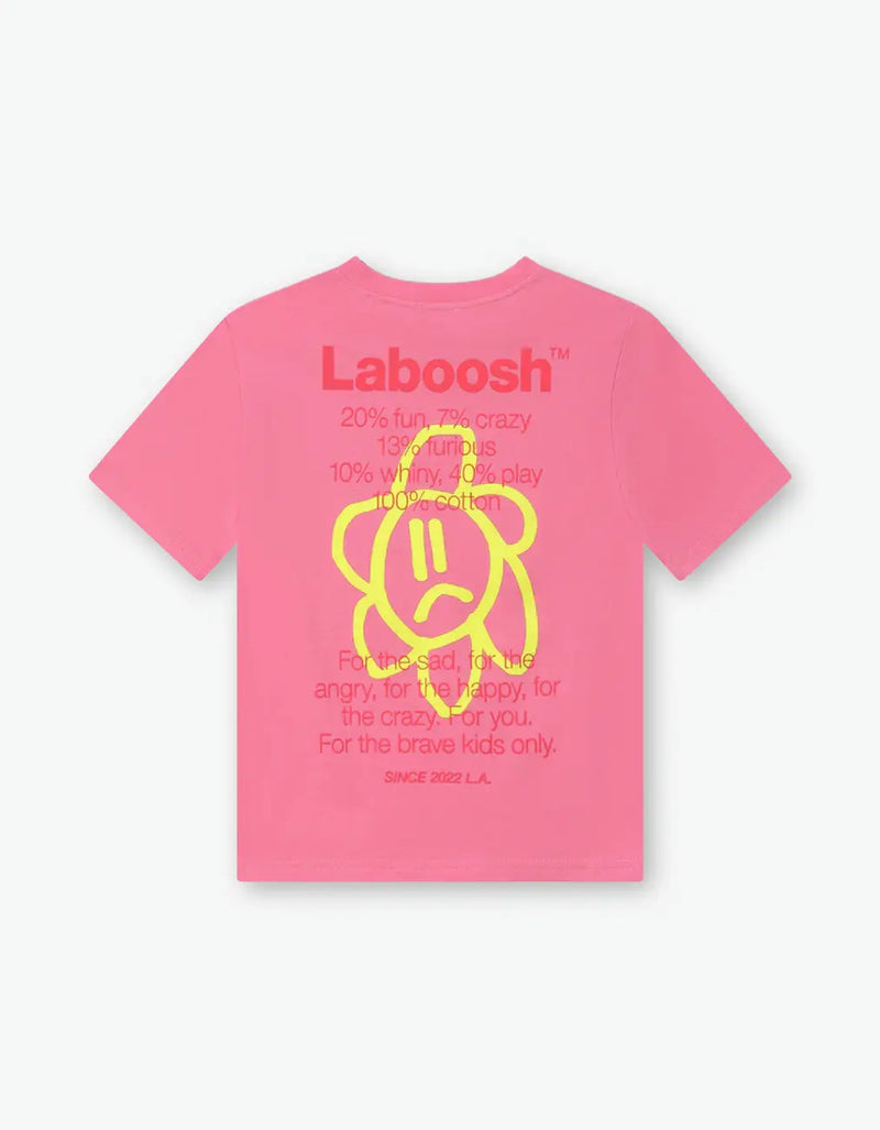 "MOODSIE" Tee, Pink — alt view