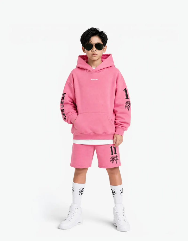 11:11 Laboosh World Hoodie, Pink Lemonade — alt view