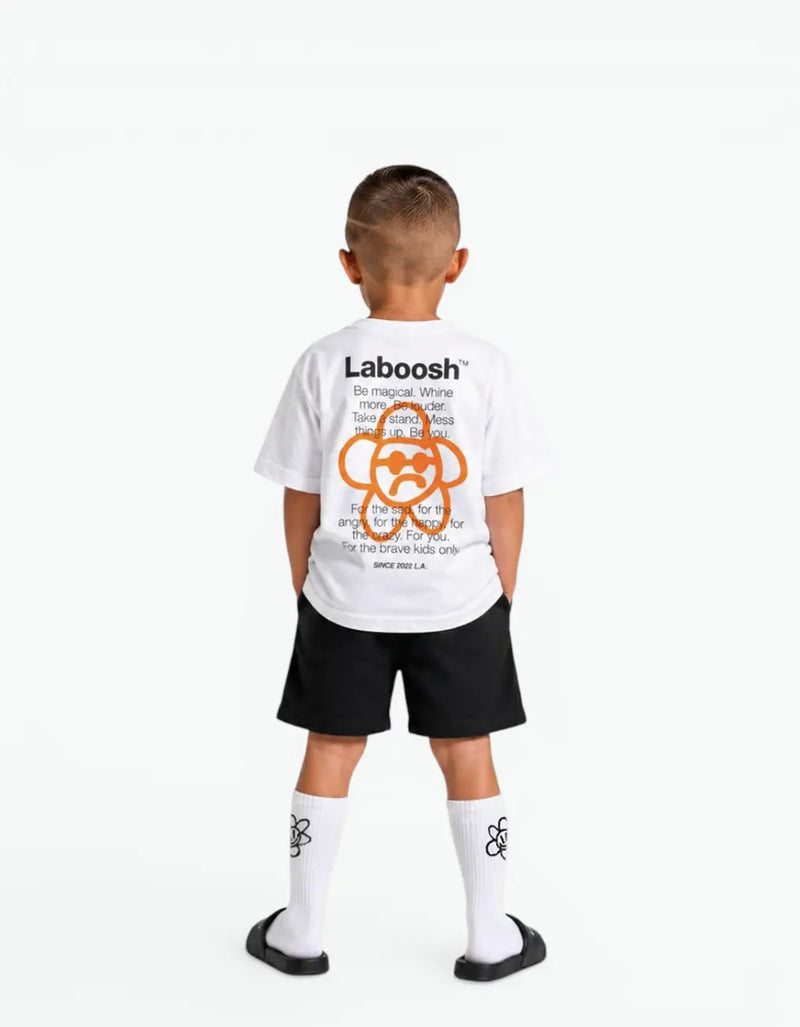 "FAMOUS" Tee, White
