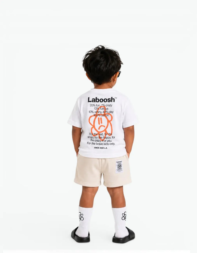 "GLOOMY" Tee, White