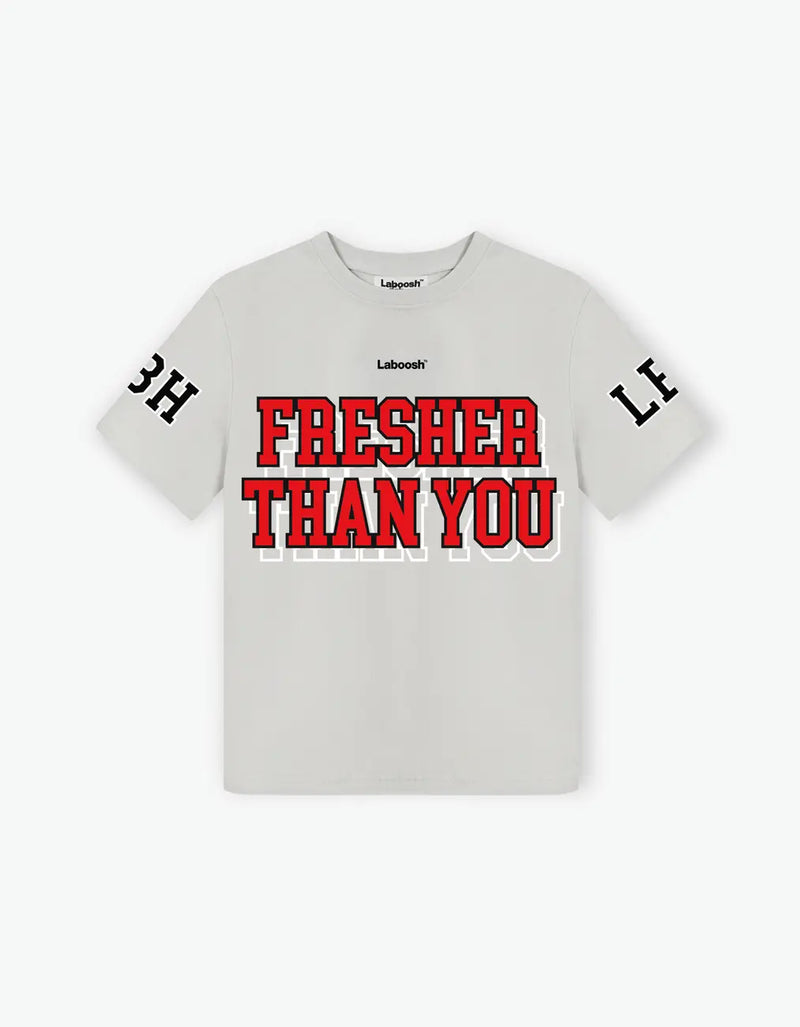 11:11 Fresher Than You Tee, Grey