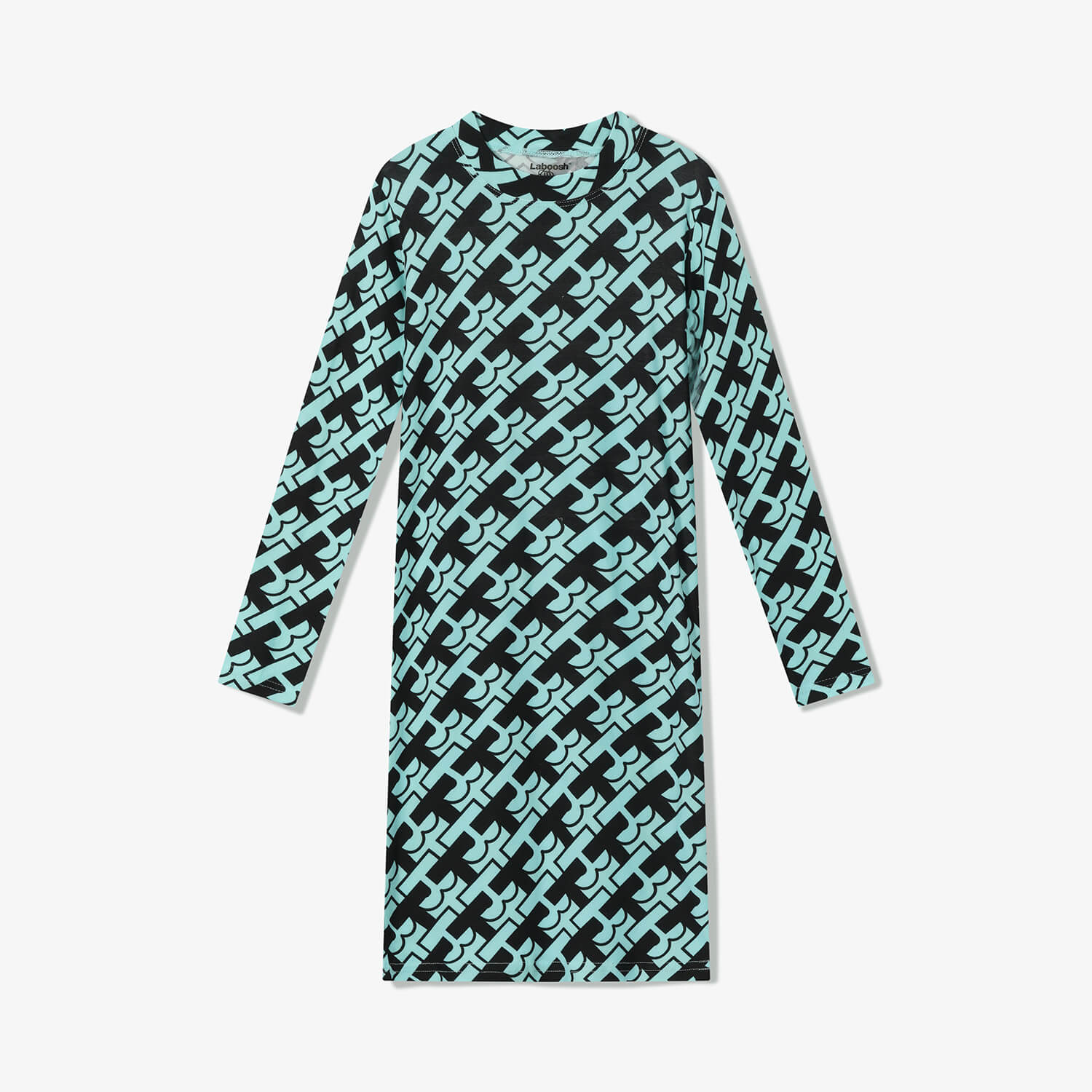 LIMITED EDITION MONOGRAM LONG SLEEVE DRESS