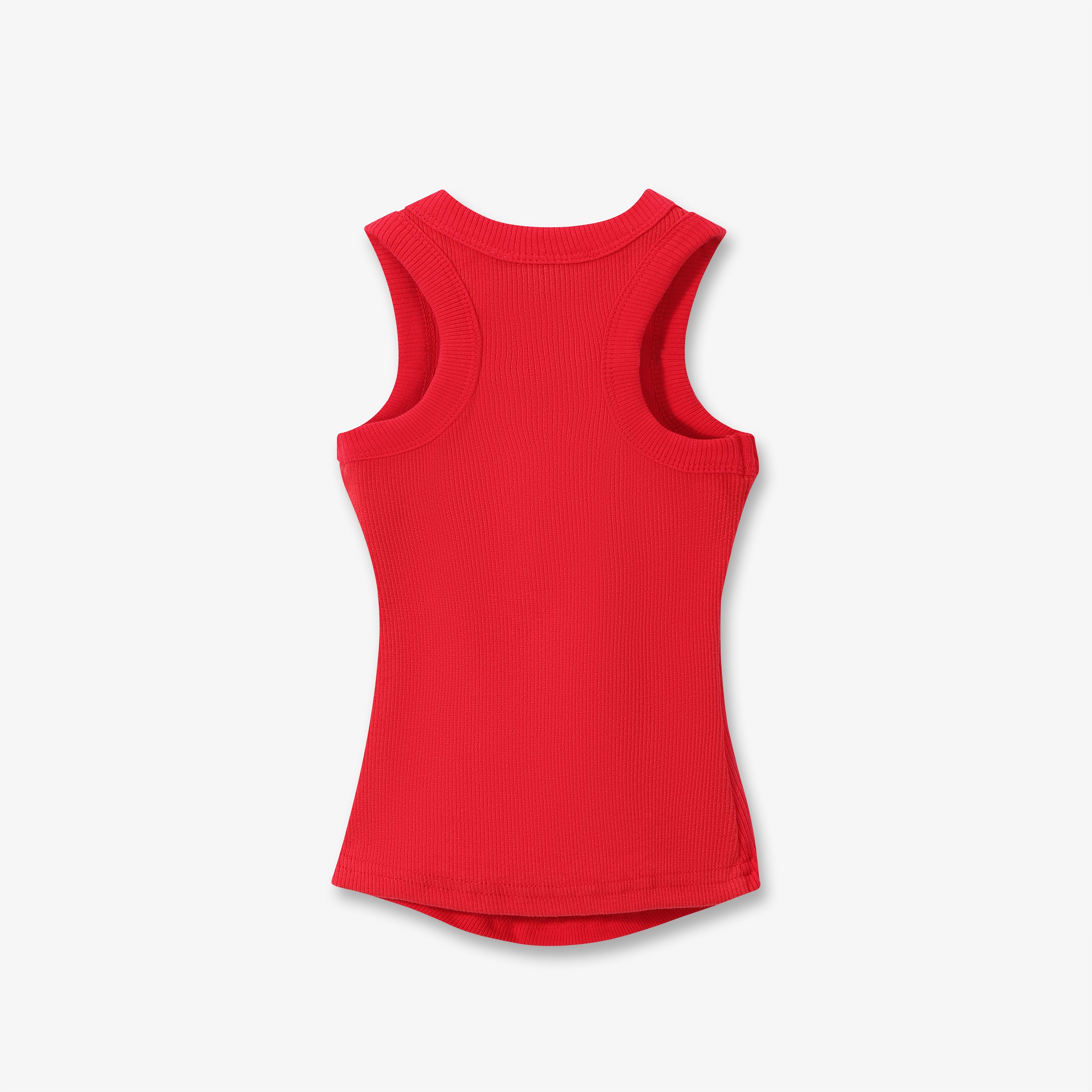 ESSENTIAL COTTON RIBBED TANK TOP