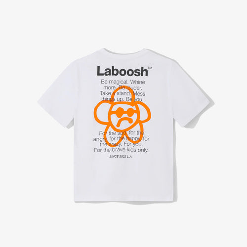 "FAMOUS" Tee, White