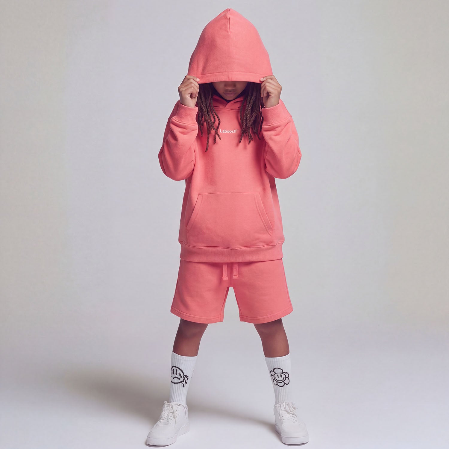 سترة بغطاء رأس من القطن فائق النعومة للاستخدام اليومي