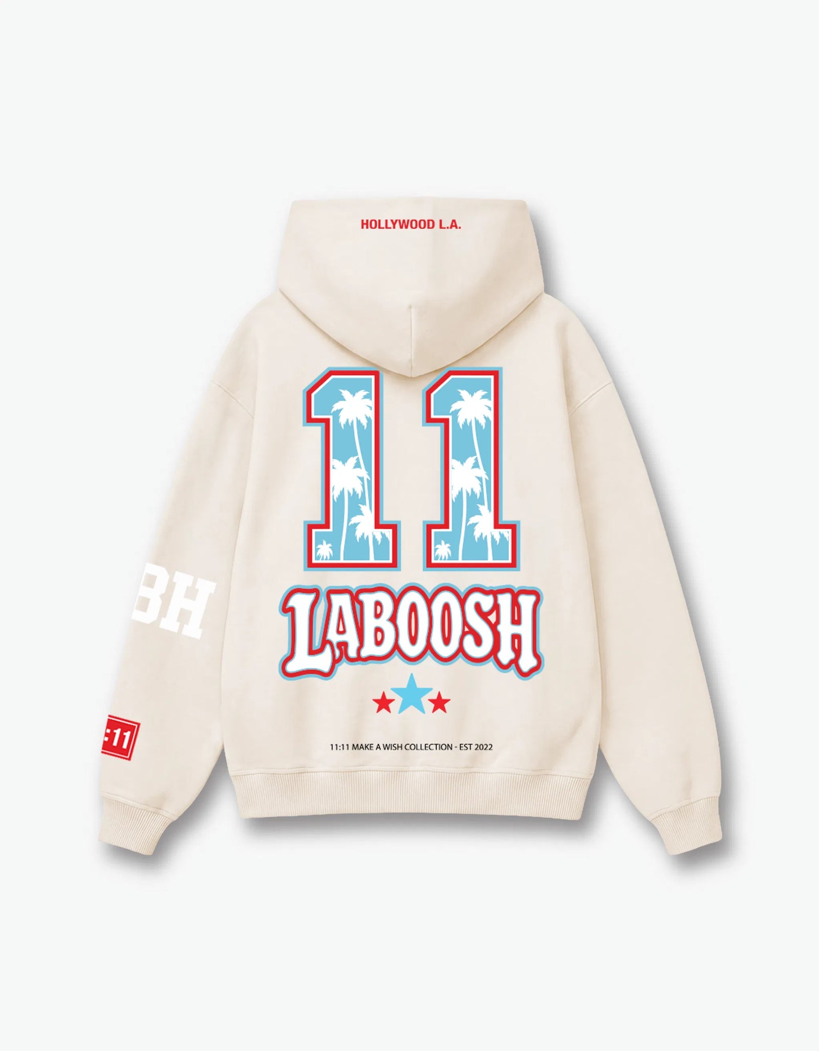 11:11 Palm Hoodie, Coconut Milk