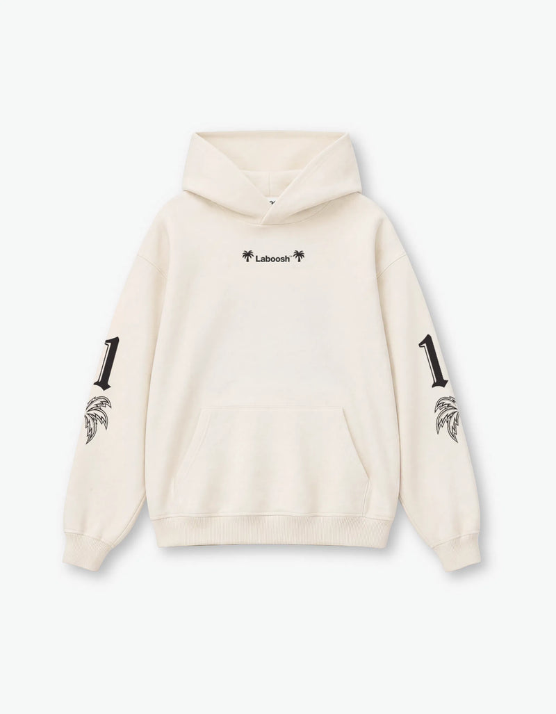 11:11 Twin Palm Hoodie, Coconut Milk