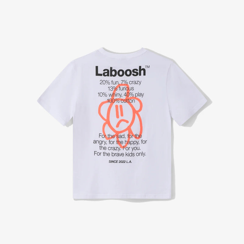 "GLOOMY" Tee, White — alt view