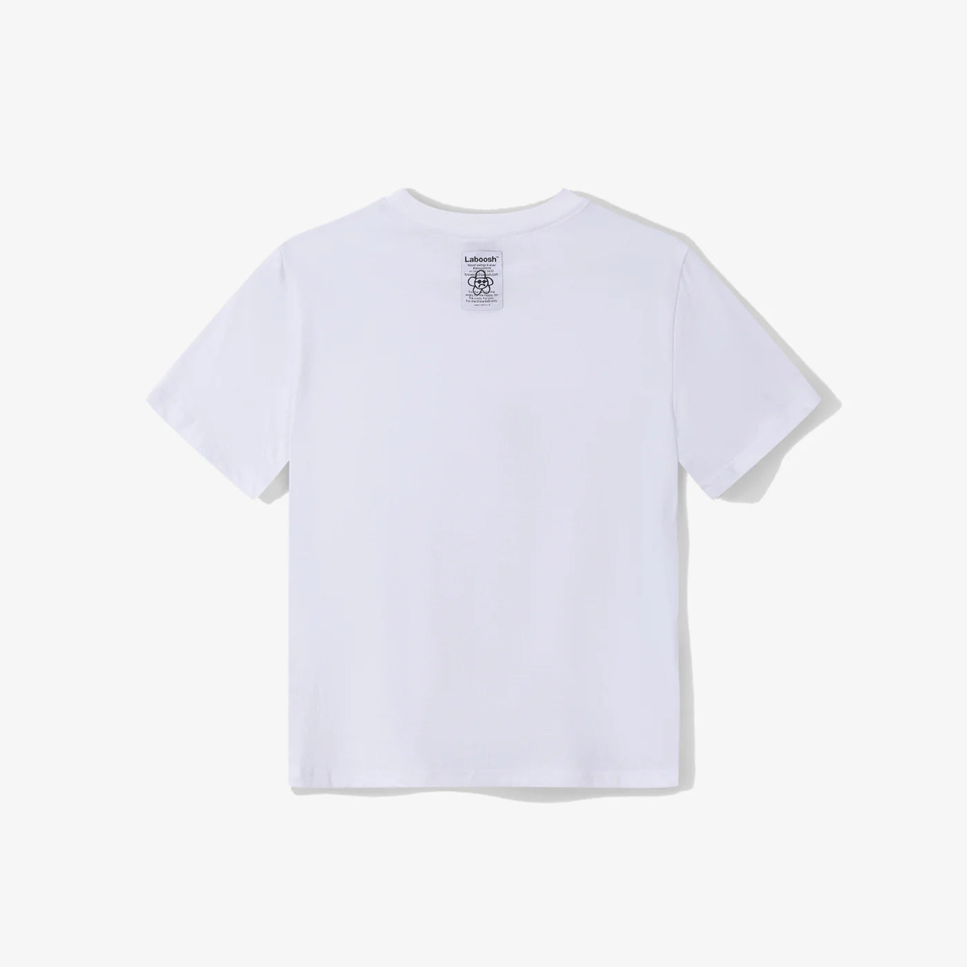 "NAUGHTY" Tee, White