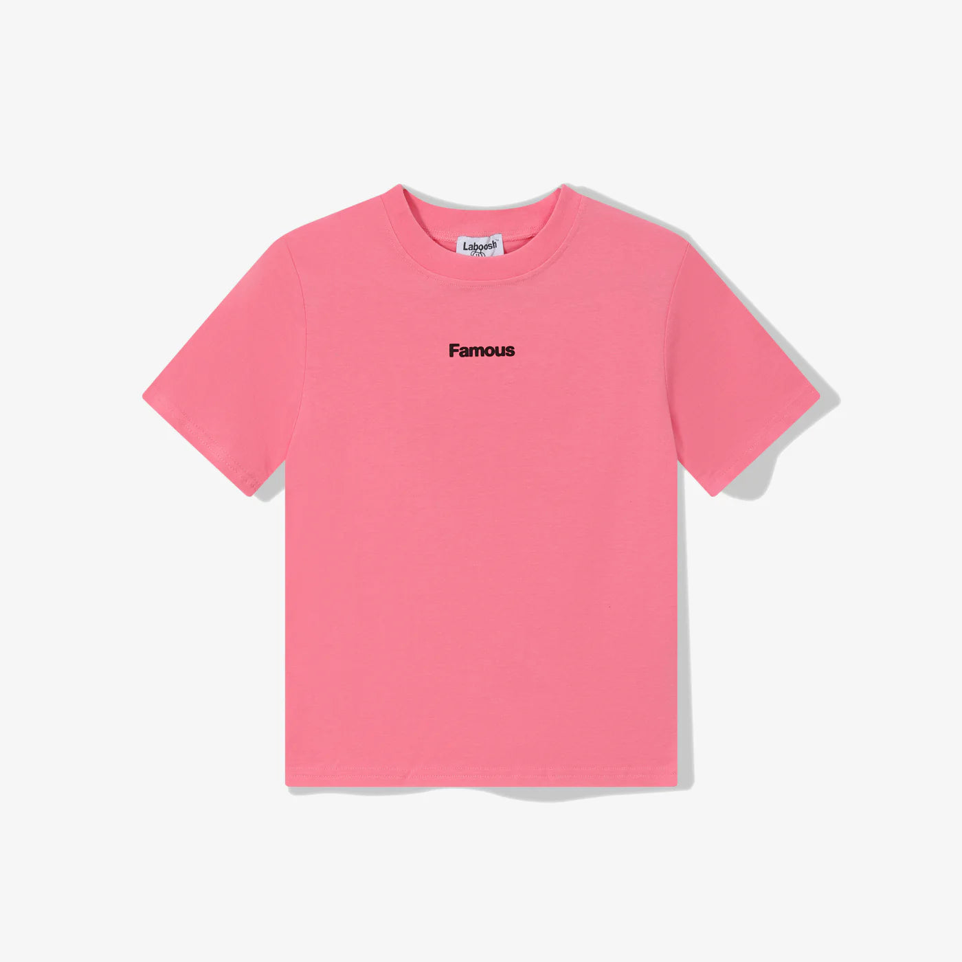 "FAMOUS" Tee, Pink