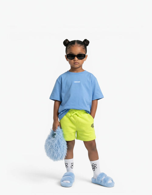 "MOODSIE" Tee, Blue