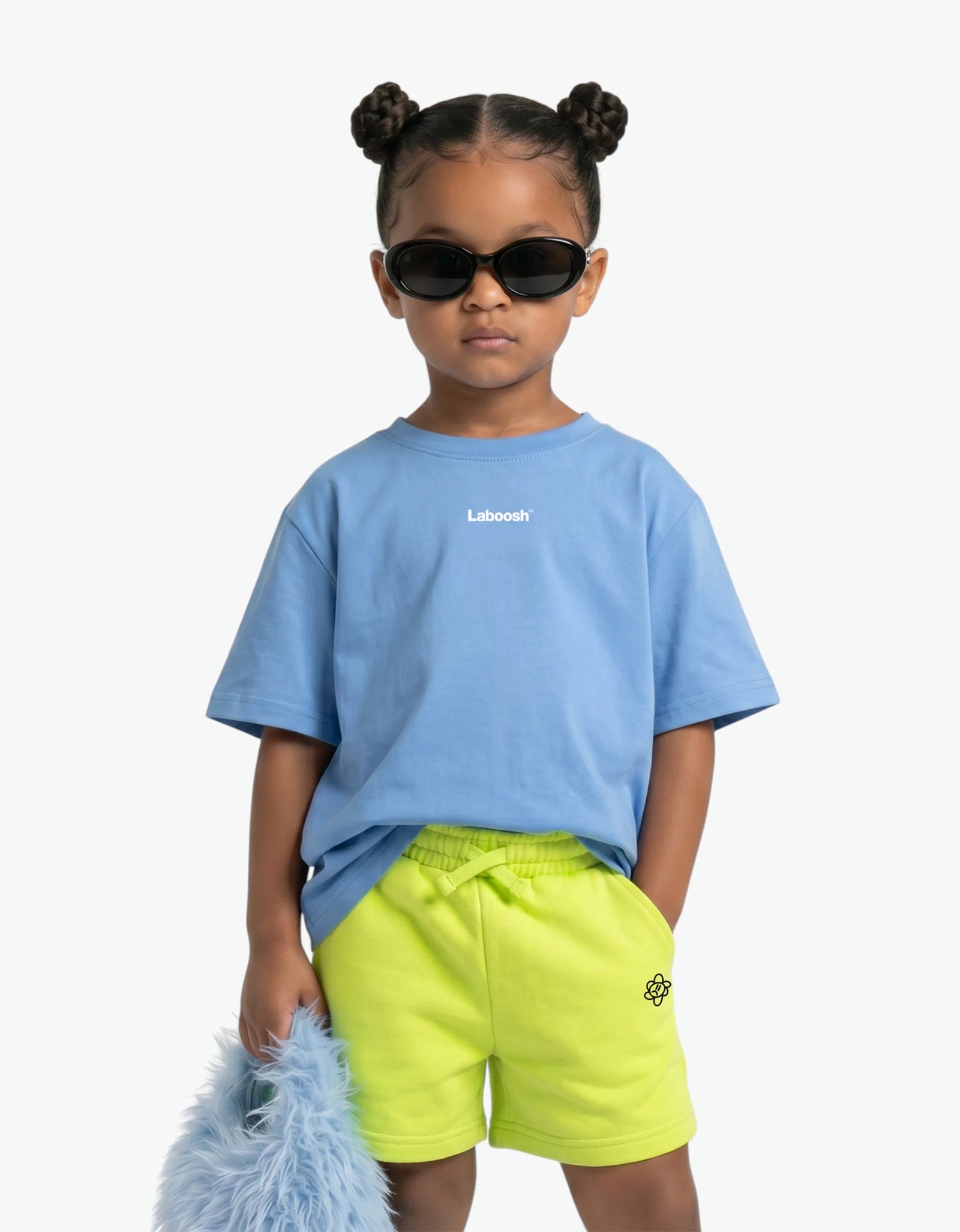 "MOODSIE" Tee, Blue