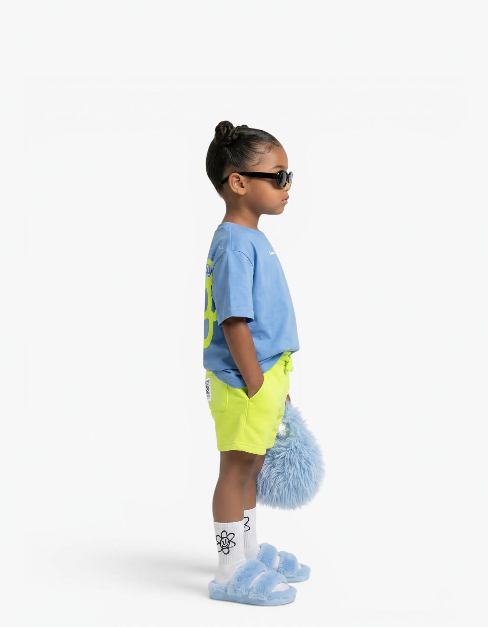 "MOODSIE" Tee, Blue