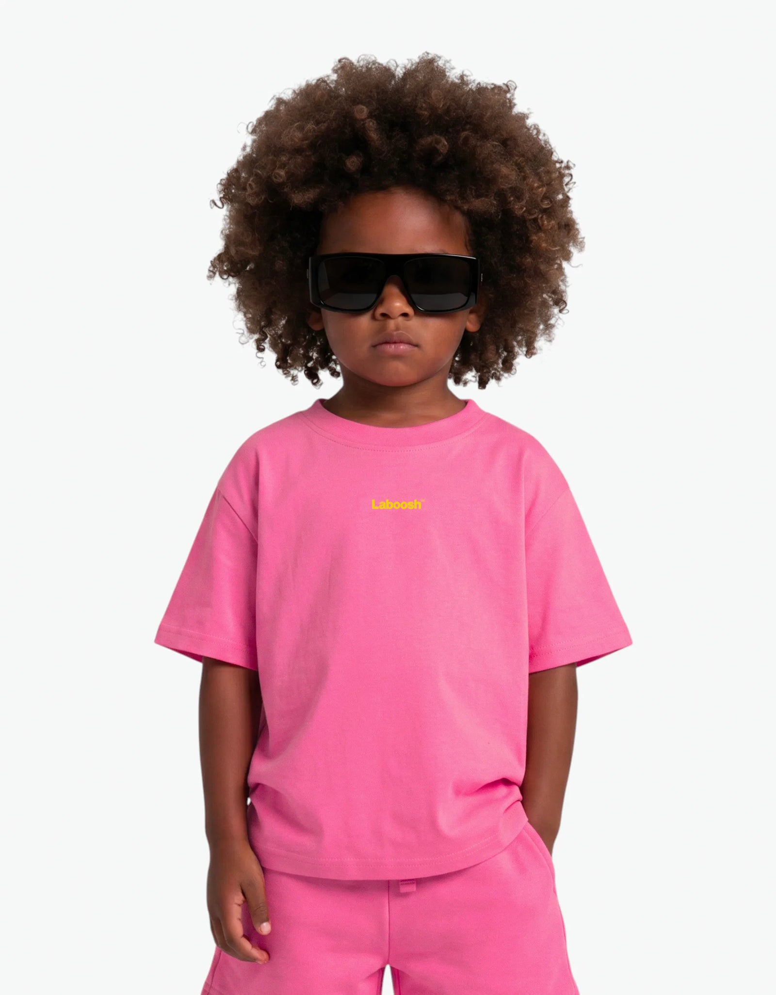 "MOODSIE" Tee, Pink