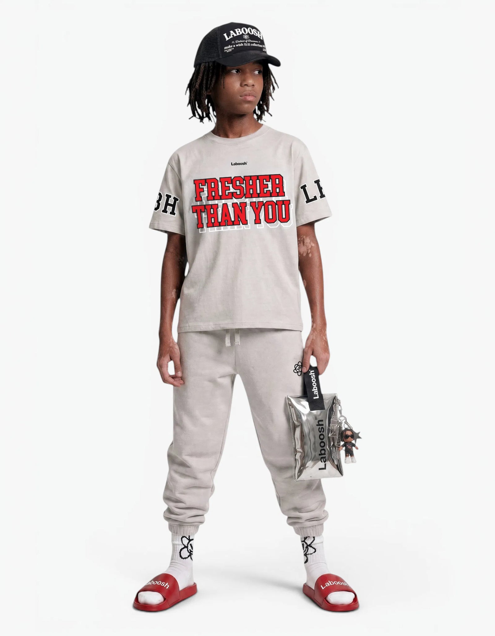 11:11 Fresher Than You Tee, Grey