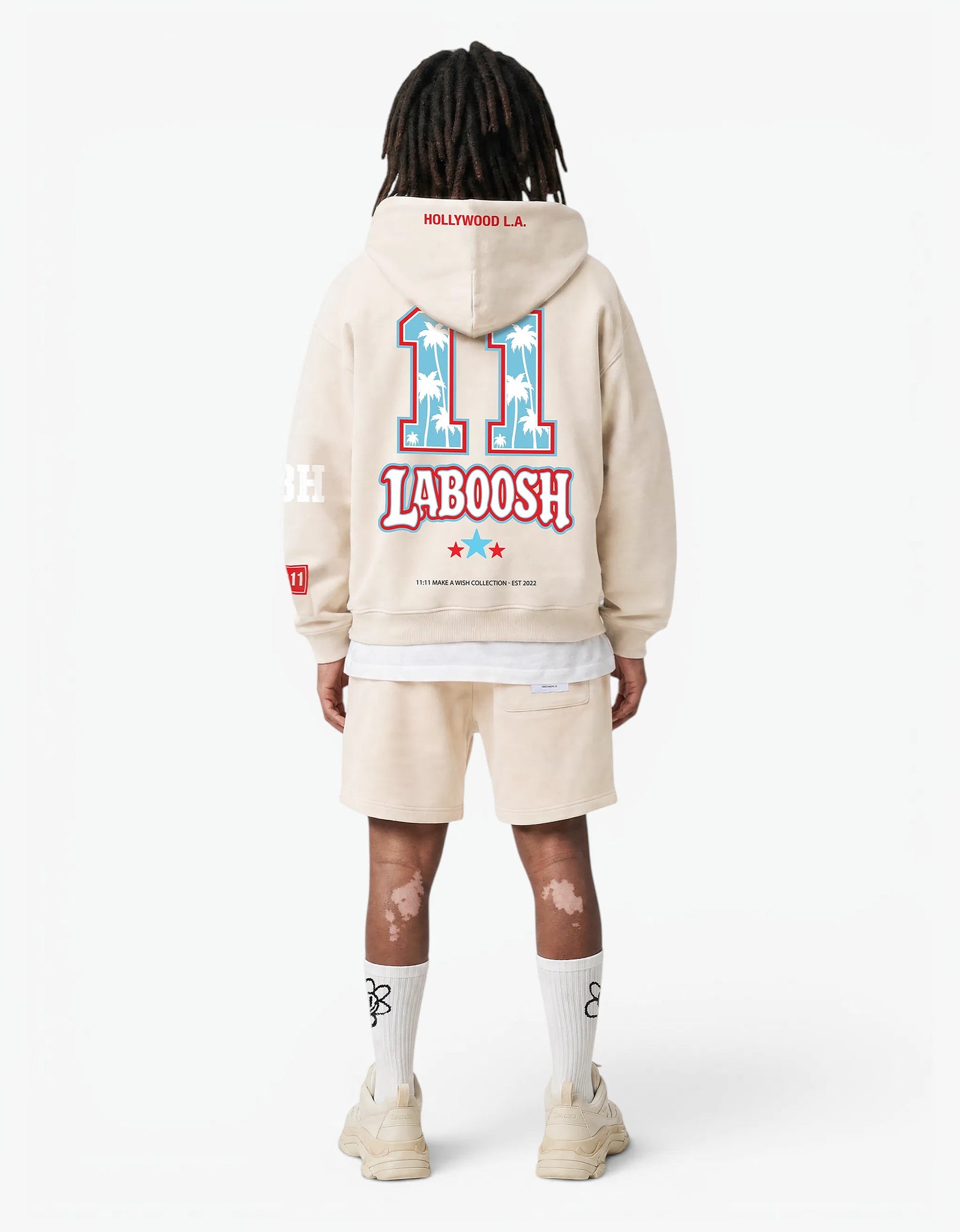 11:11 Palm Hoodie, Coconut Milk