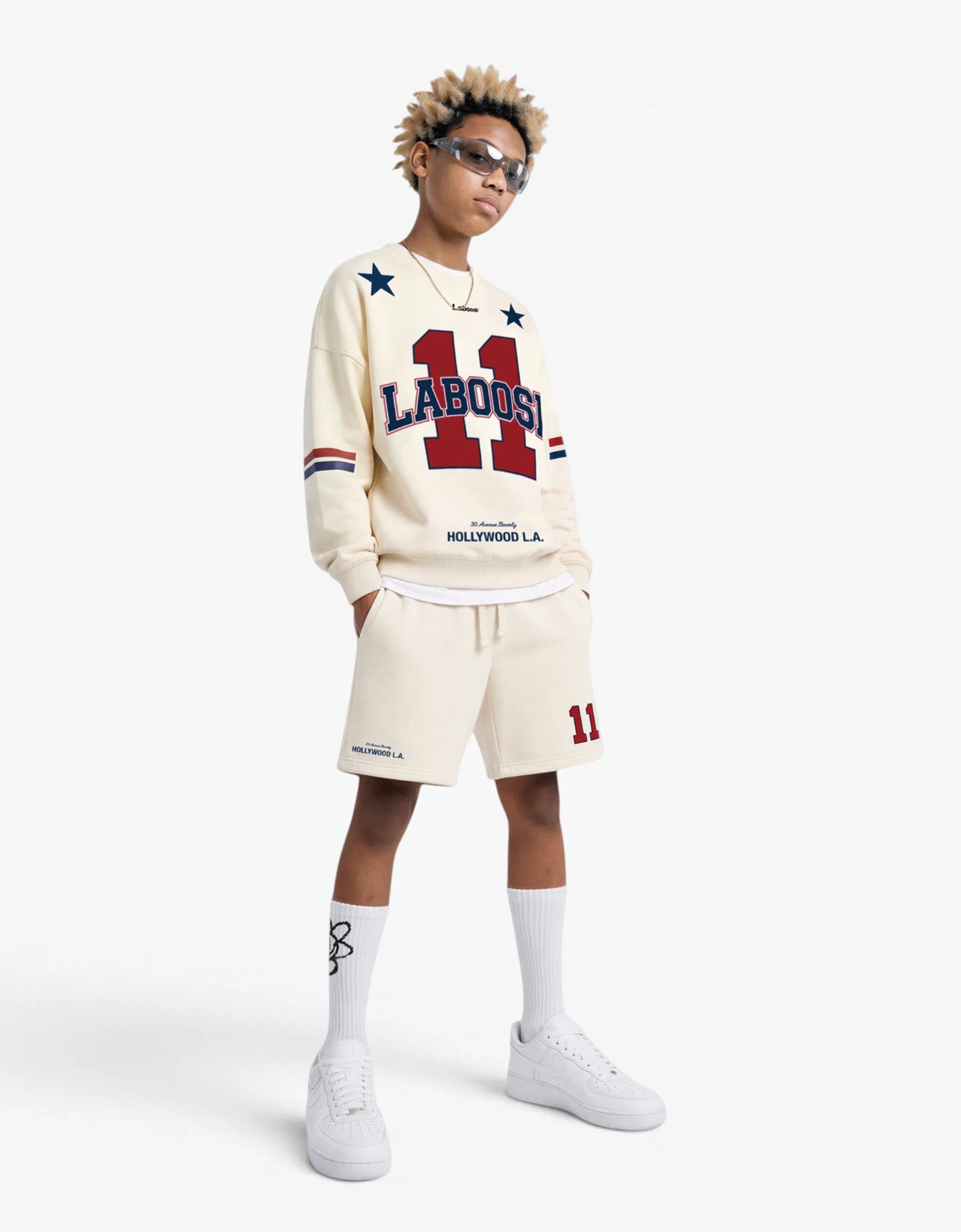 Varsity 11 Crew, Cream