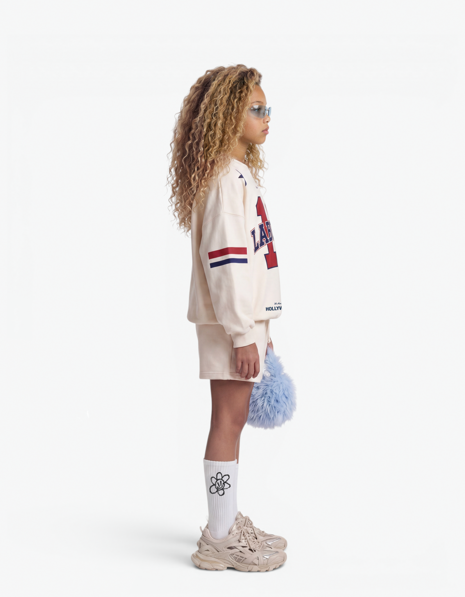Signature Line Cotton Short, Coconut Milk