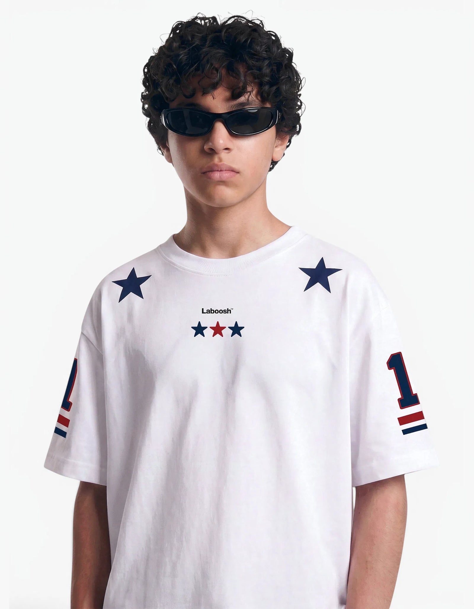 Varsity 11 Tee, White