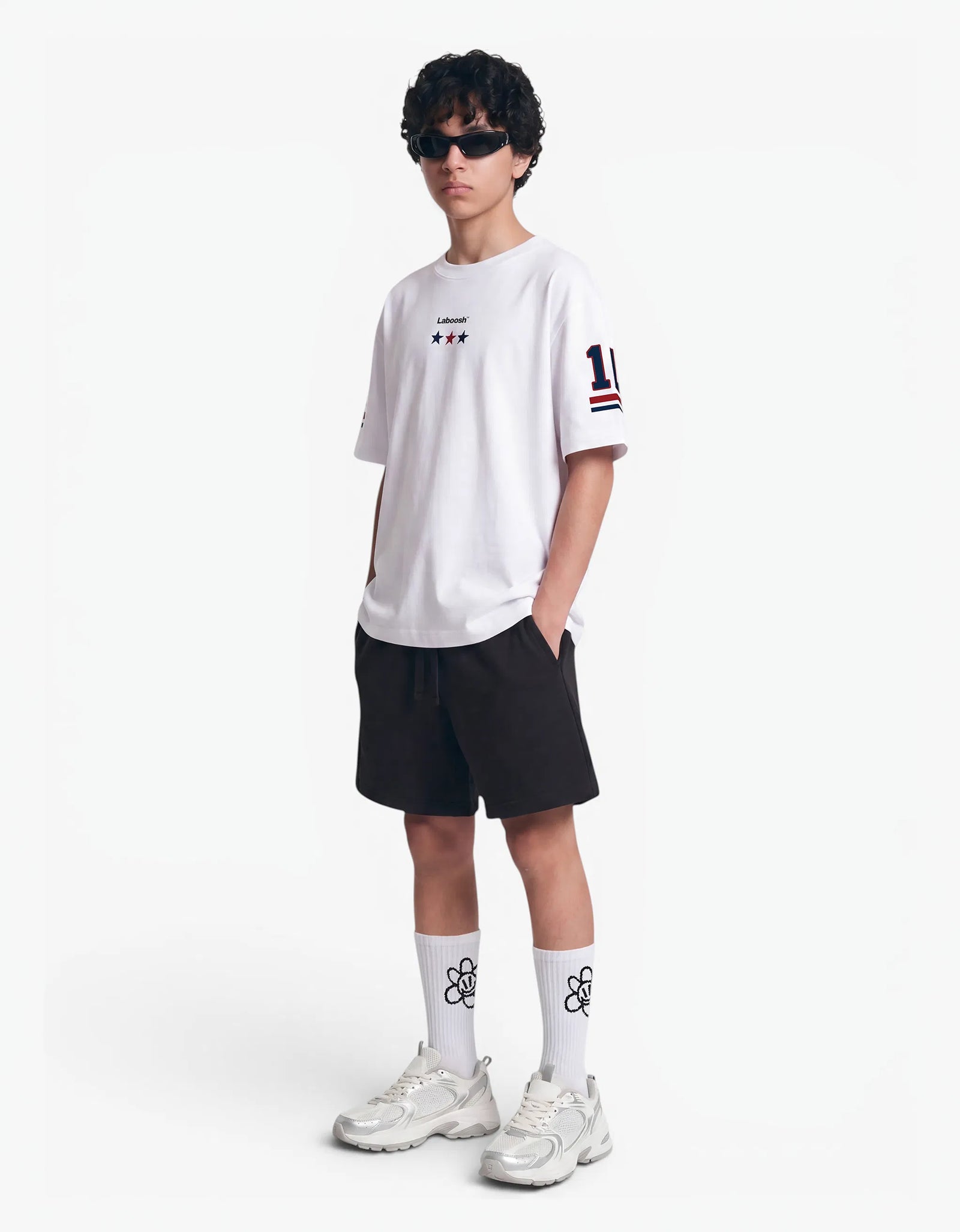 Varsity 11 Tee, White