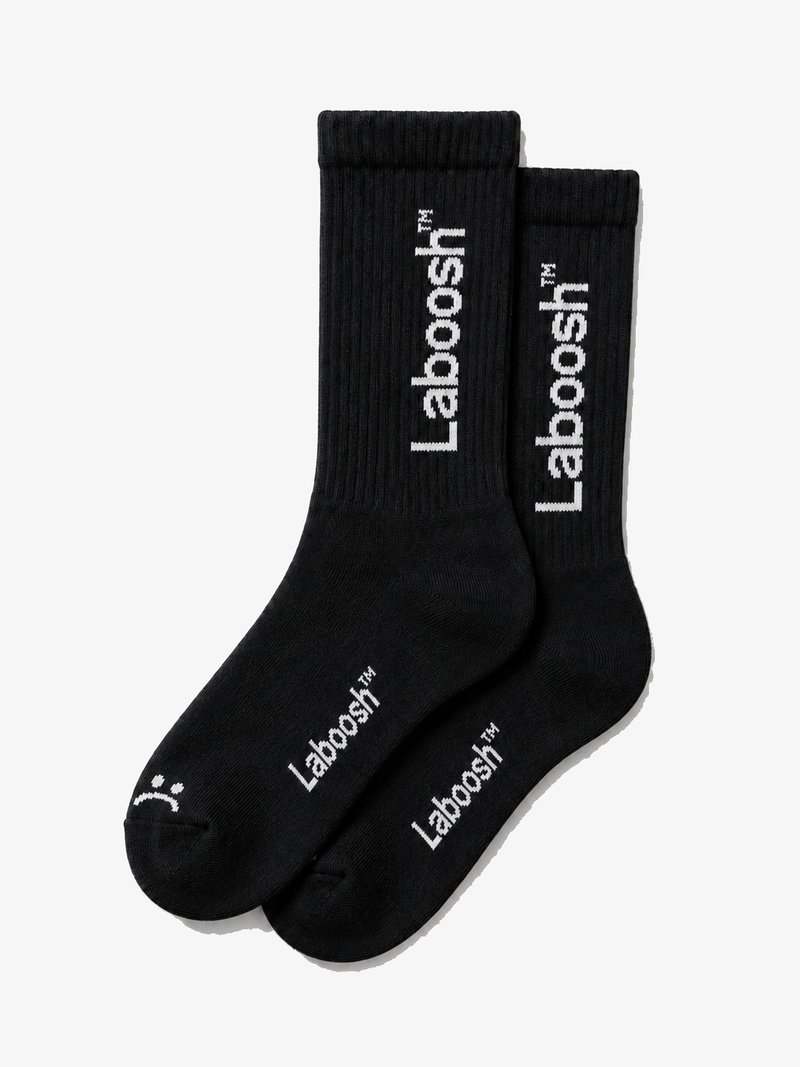 Black Crew Socks | Laboosh™