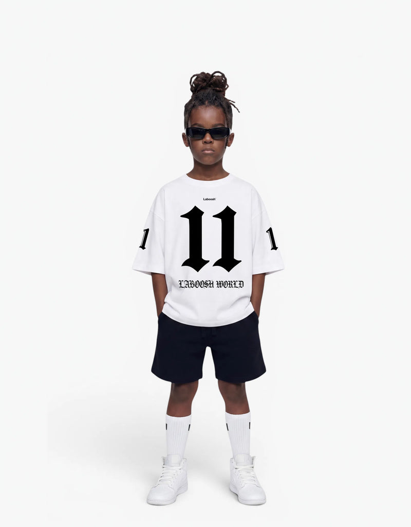 11:11 Laboosh World Tee, White