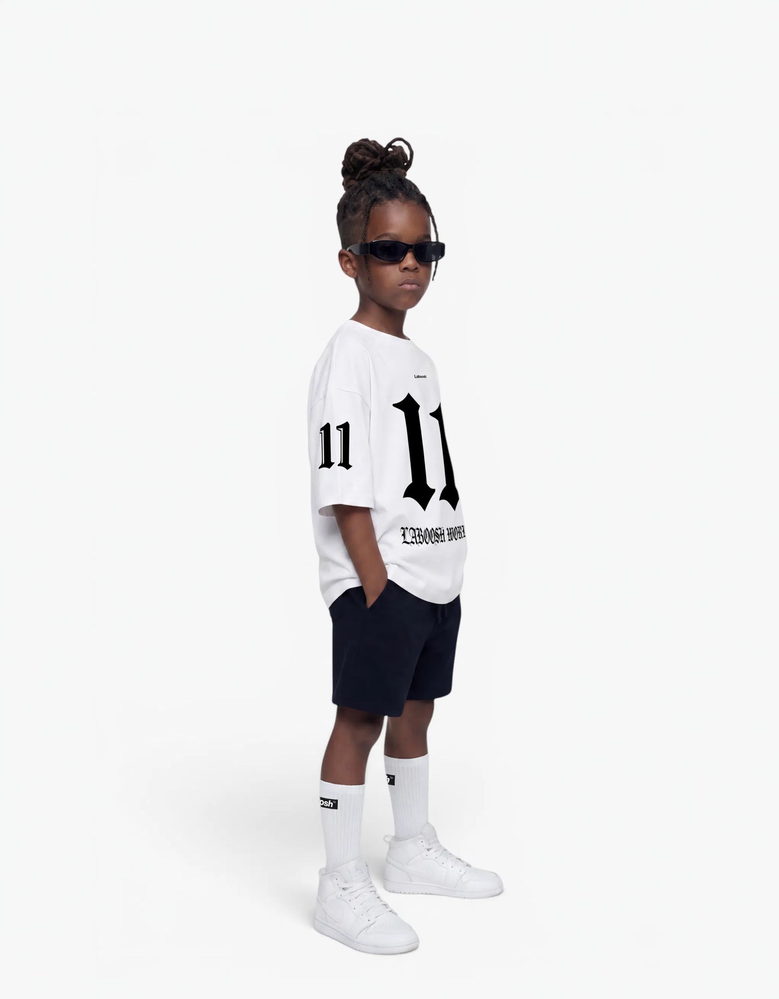 11:11 Laboosh World Tee, White