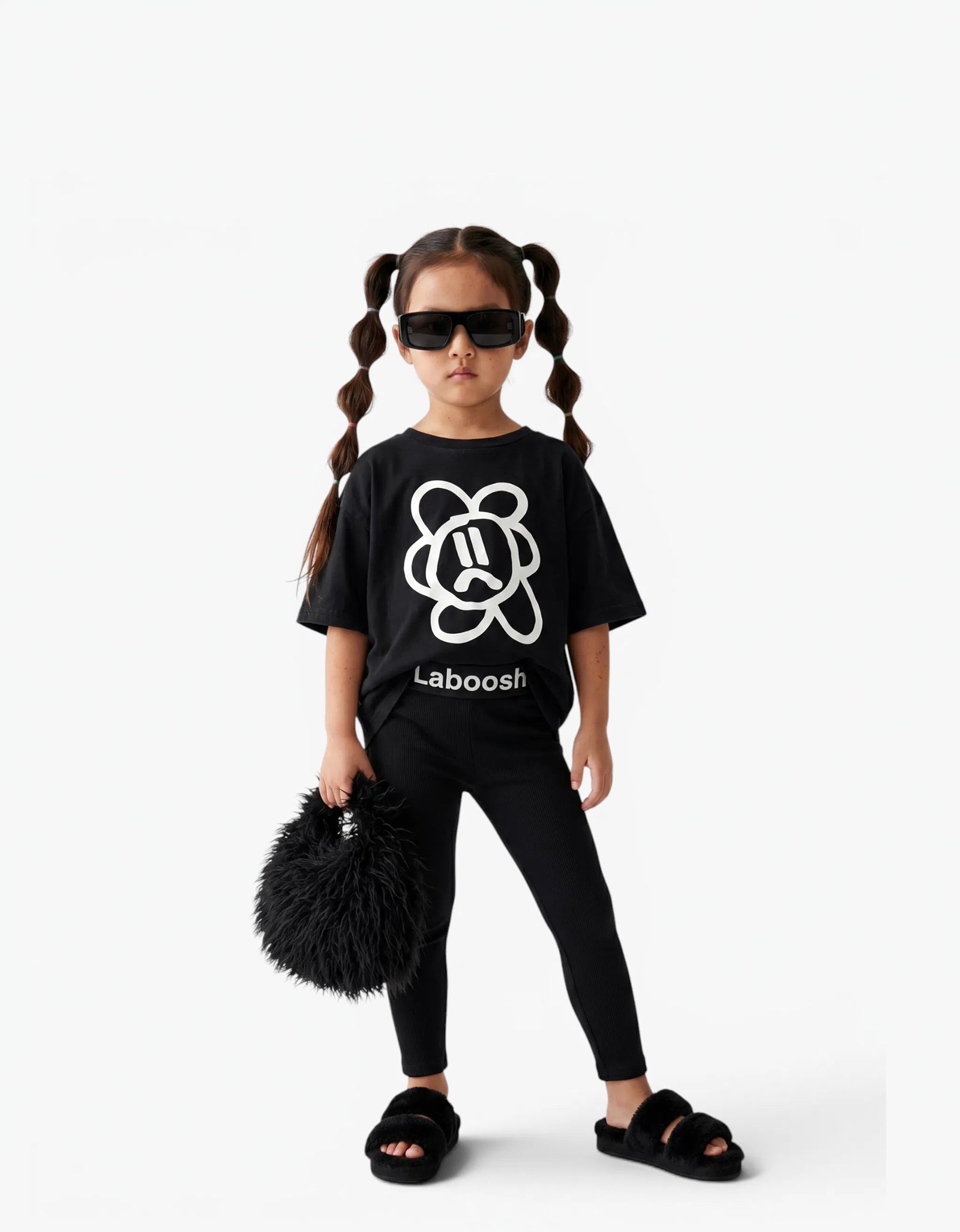 "MOODY" T-Shirt, Black