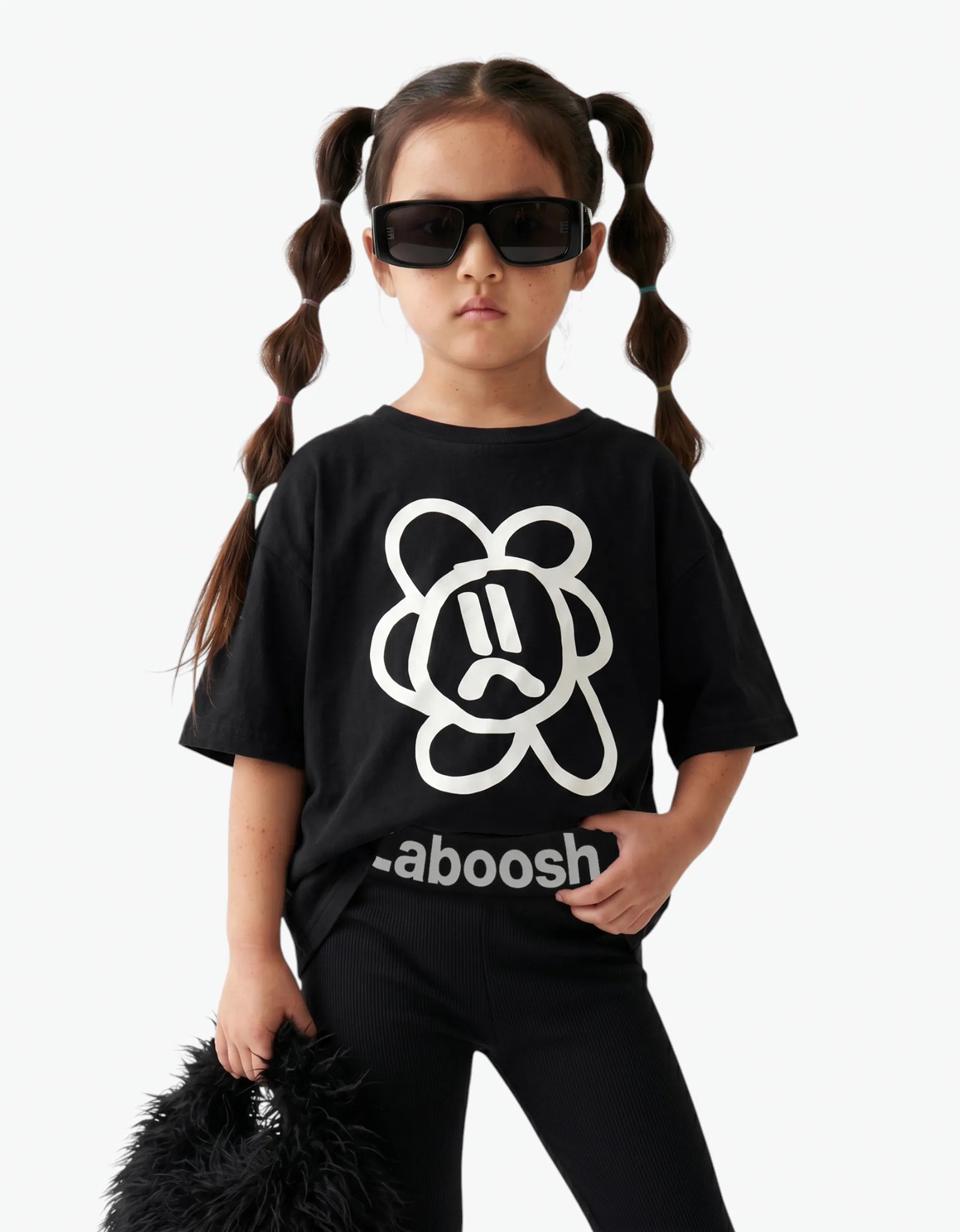 "MOODY" T-Shirt, Black