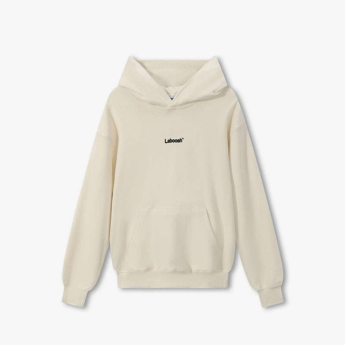 CLOUDSOFT® Cotton Hoodie, Cream — front view | Laboosh™
