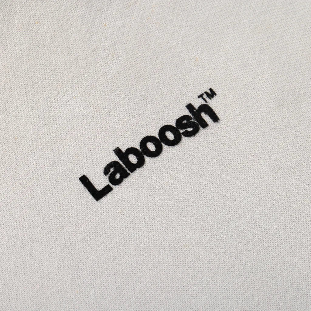 CLOUDSOFT® Cotton Hoodie, Grey — logo view | Laboosh™