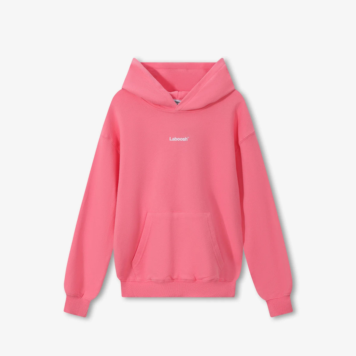 CLOUDSOFT® Cotton Hoodie, Pink — front view | Laboosh™