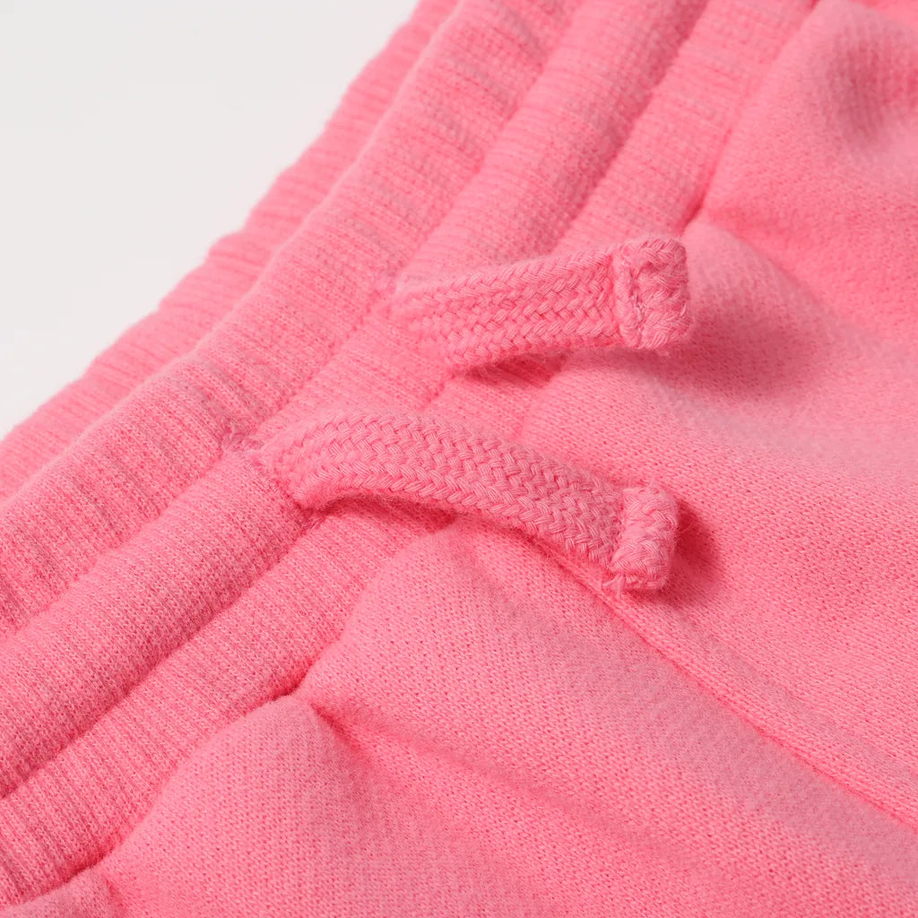 CLOUDSOFT® Cotton Joggers, Pink — detail view | Laboosh™