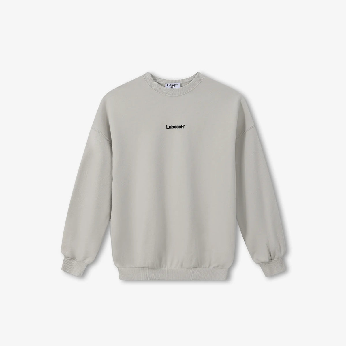 CLOUDSOFT® Cotton Sweatshirt, Grey — front view | Laboosh™