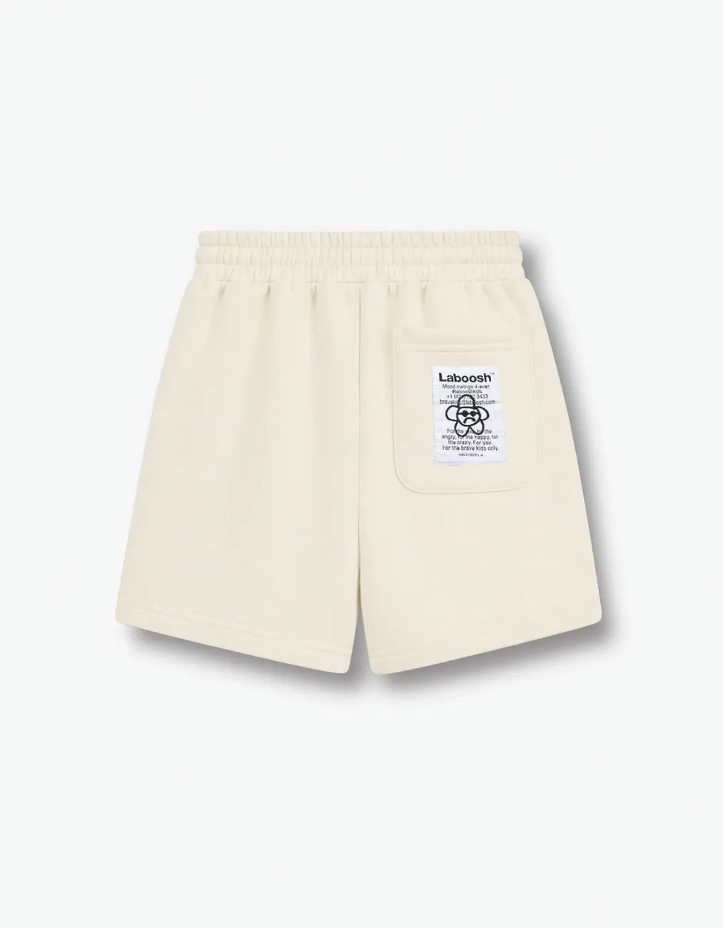 Signature Line Cotton Shorts,, Coconut Milk