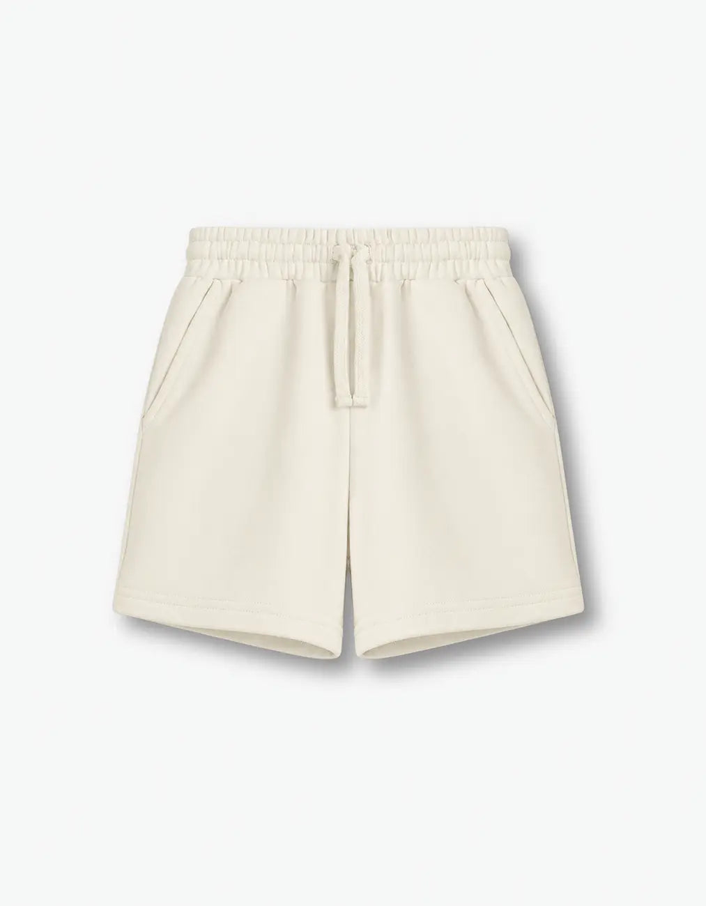 Signature Line Cotton Shorts,, Coconut Milk